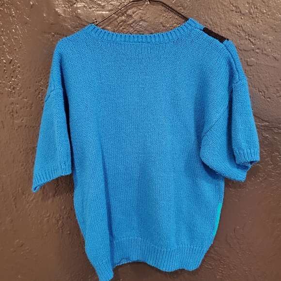 Vintage short sleeve sweater - Picture 3 of 5